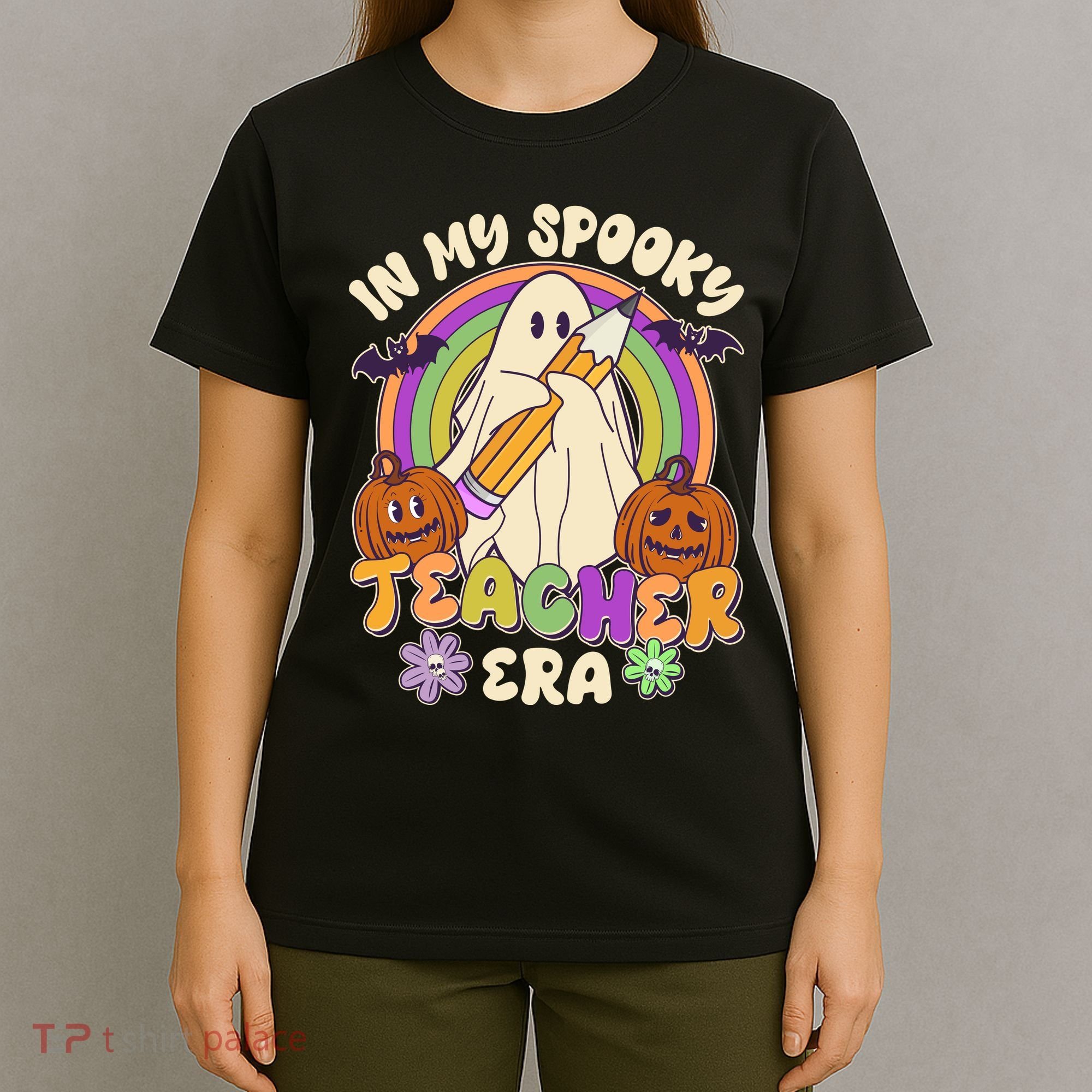 Funny Halloween In My Spooky Teacher Era T-Shirt