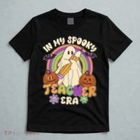 Funny Halloween In My Spooky Teacher Era T-Shirt thumb 5