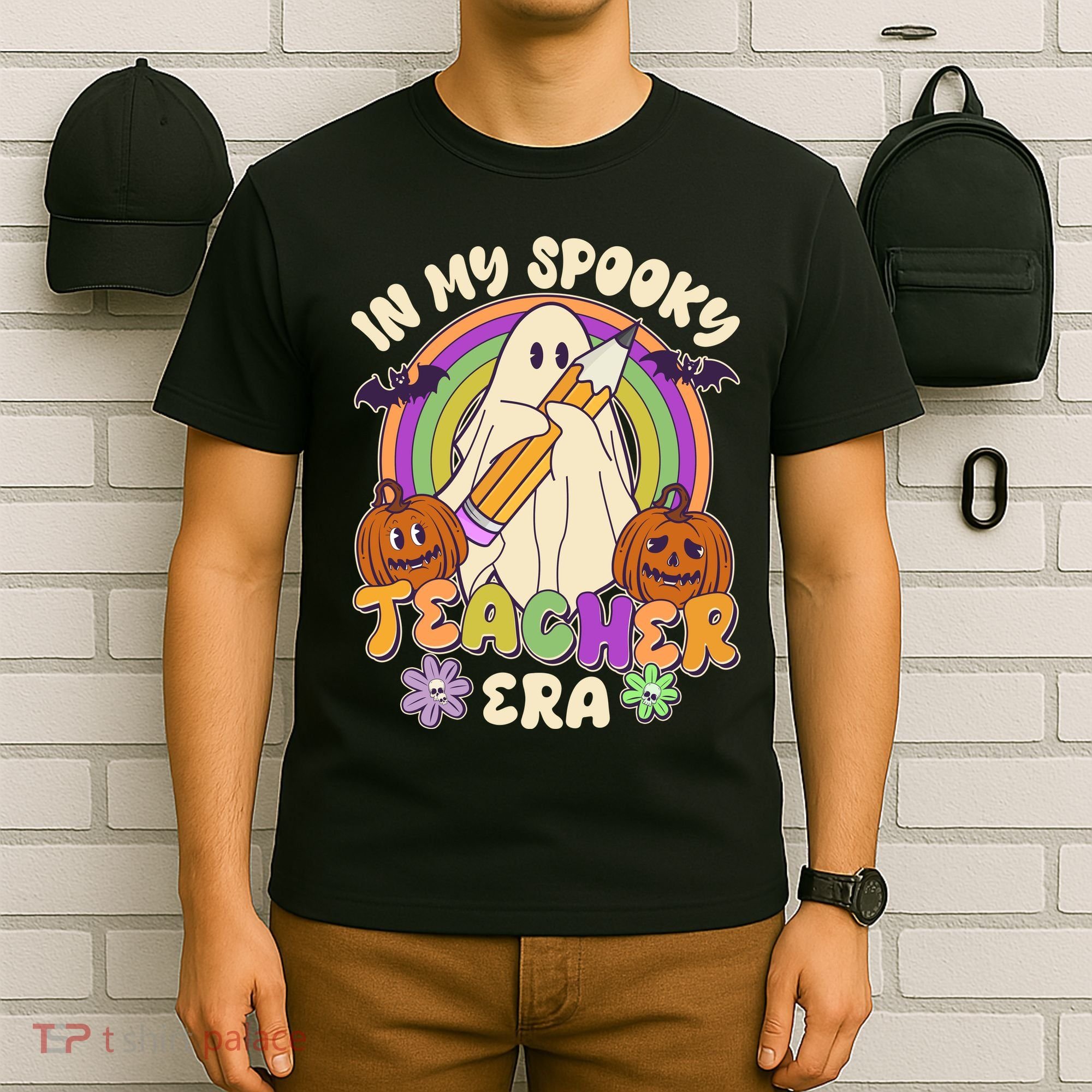 Funny Halloween In My Spooky Teacher Era T-Shirt