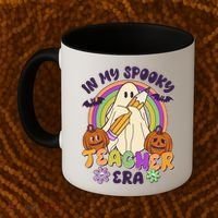 Funny Halloween In My Spooky Teacher Era Coffee Mug thumb 2