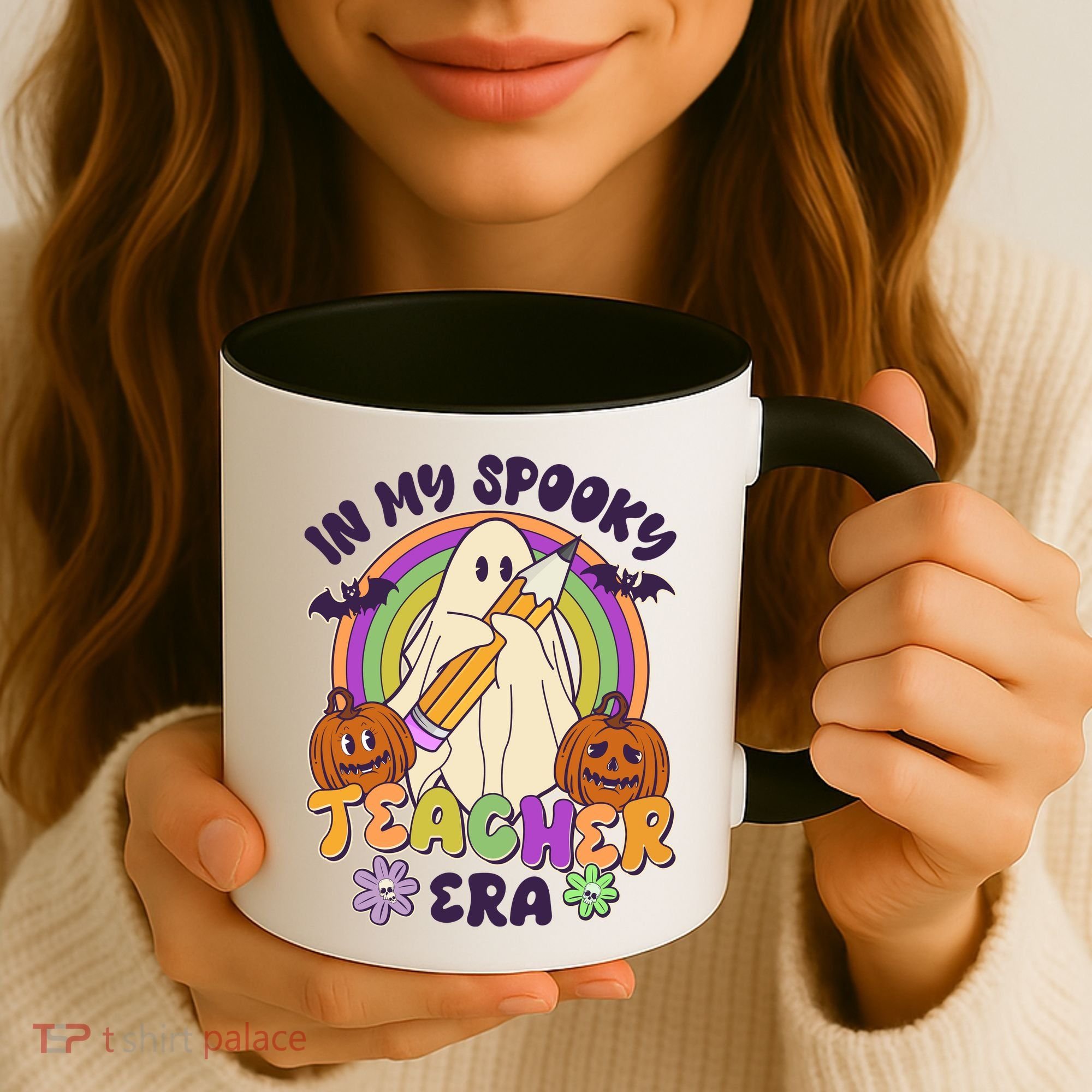 Funny Halloween In My Spooky Teacher Era Coffee Mug