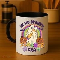 Funny Halloween In My Spooky Teacher Era Coffee Mug thumb 4