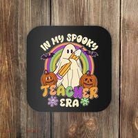 Funny Halloween In My Spooky Teacher Era Coaster thumb 0