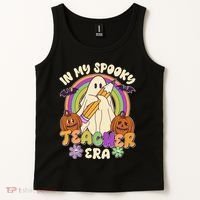 Funny Halloween In My Spooky Teacher Era Tank Top thumb 2