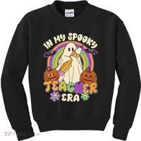Funny Halloween In My Spooky Teacher Era Kids Sweatshirt thumb 0