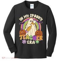 Funny Halloween In My Spooky Teacher Era Kids Long Sleeve Shirt thumb 0