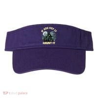 Funny Halloween If You Got It Haunt It Haunted House Visor thumb 0