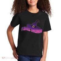 Funny Halloween I Smell Children Witches Kids T-Shirt thumb 2