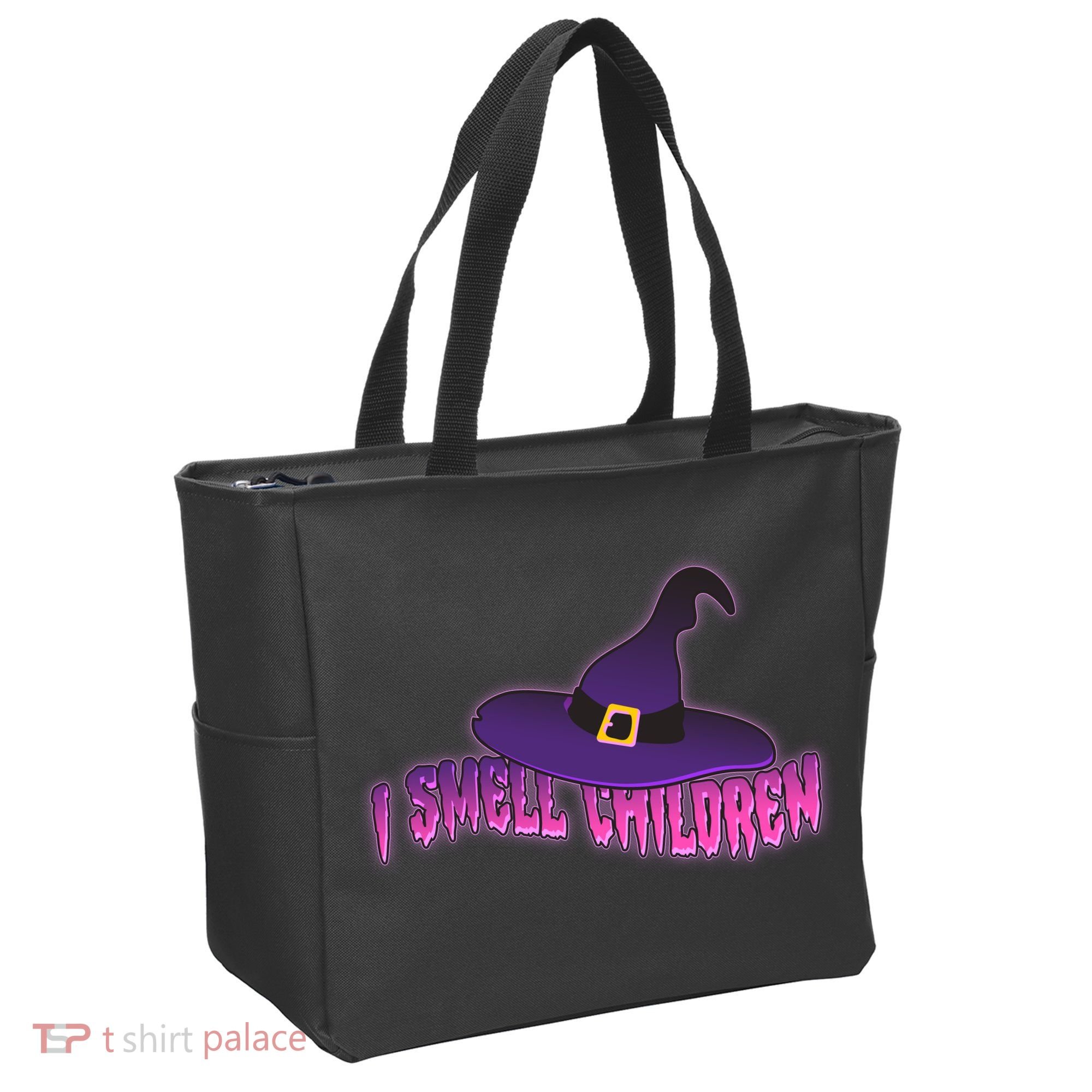 Funny Halloween I Smell Children Witches Tote Bag