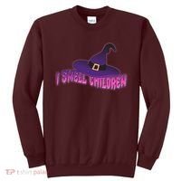 Funny Halloween I Smell Children Witches Sweatshirt thumb 0