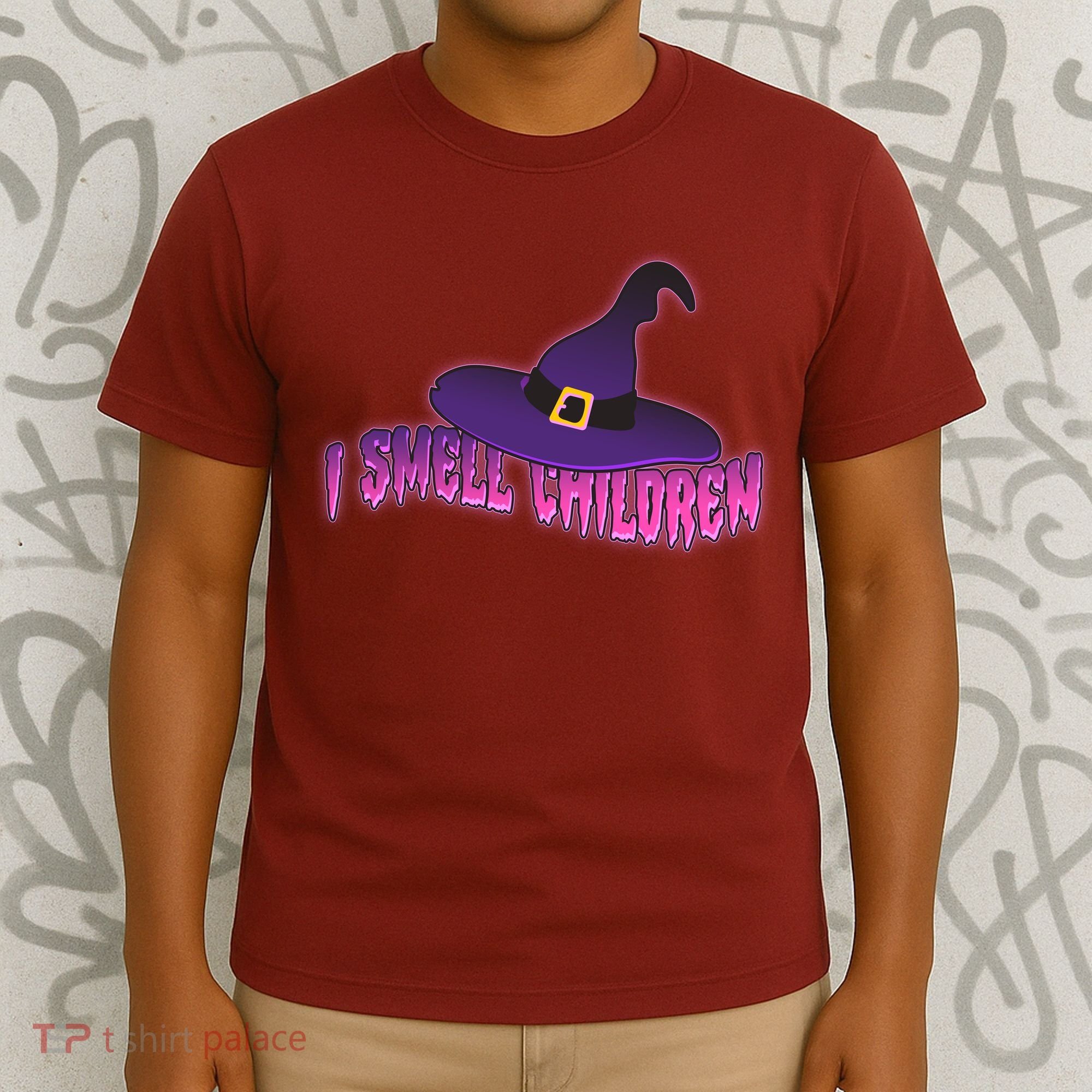 Funny Halloween I Smell Children Witches T-Shirt