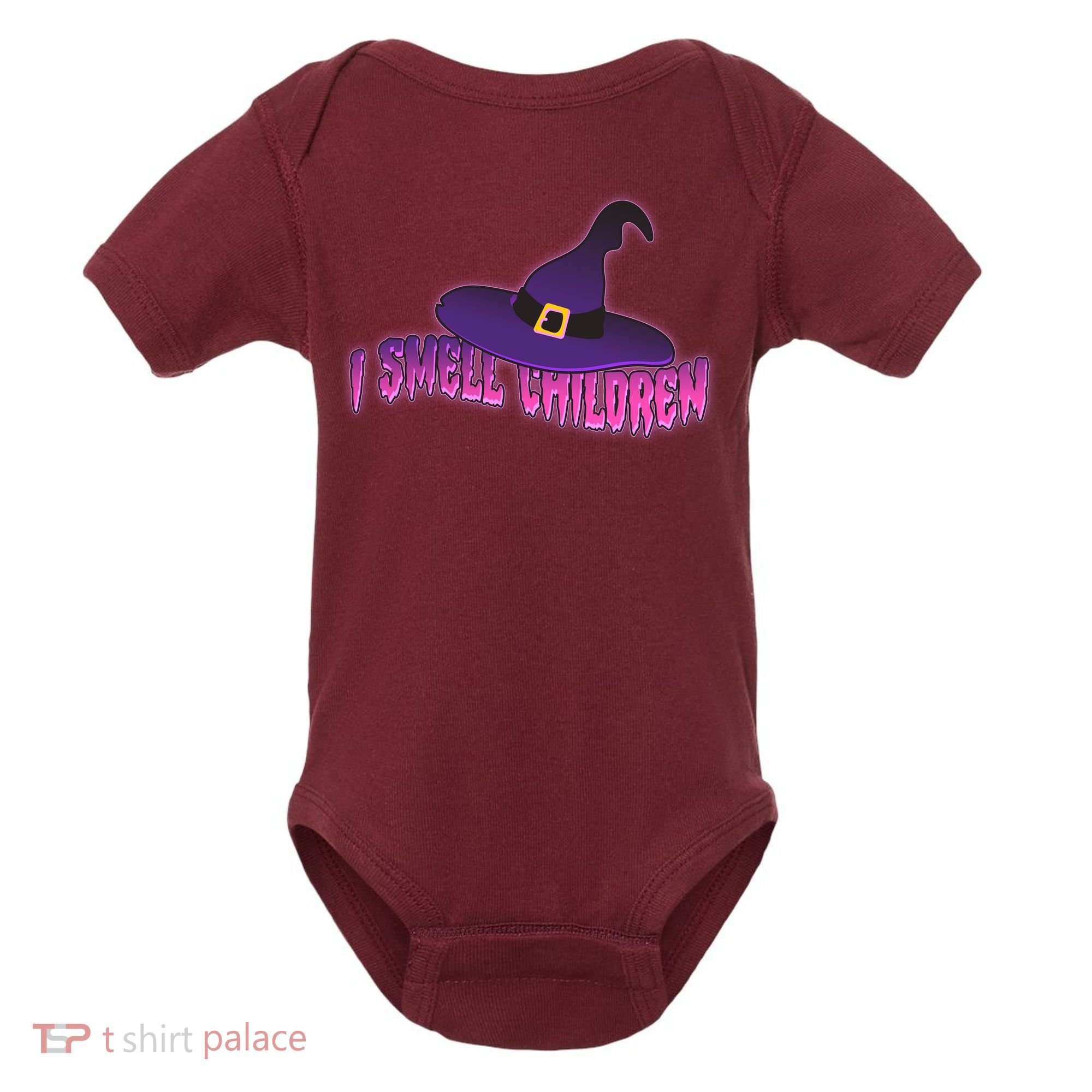 Funny Halloween I Smell Children Witches Baby Bodysuit