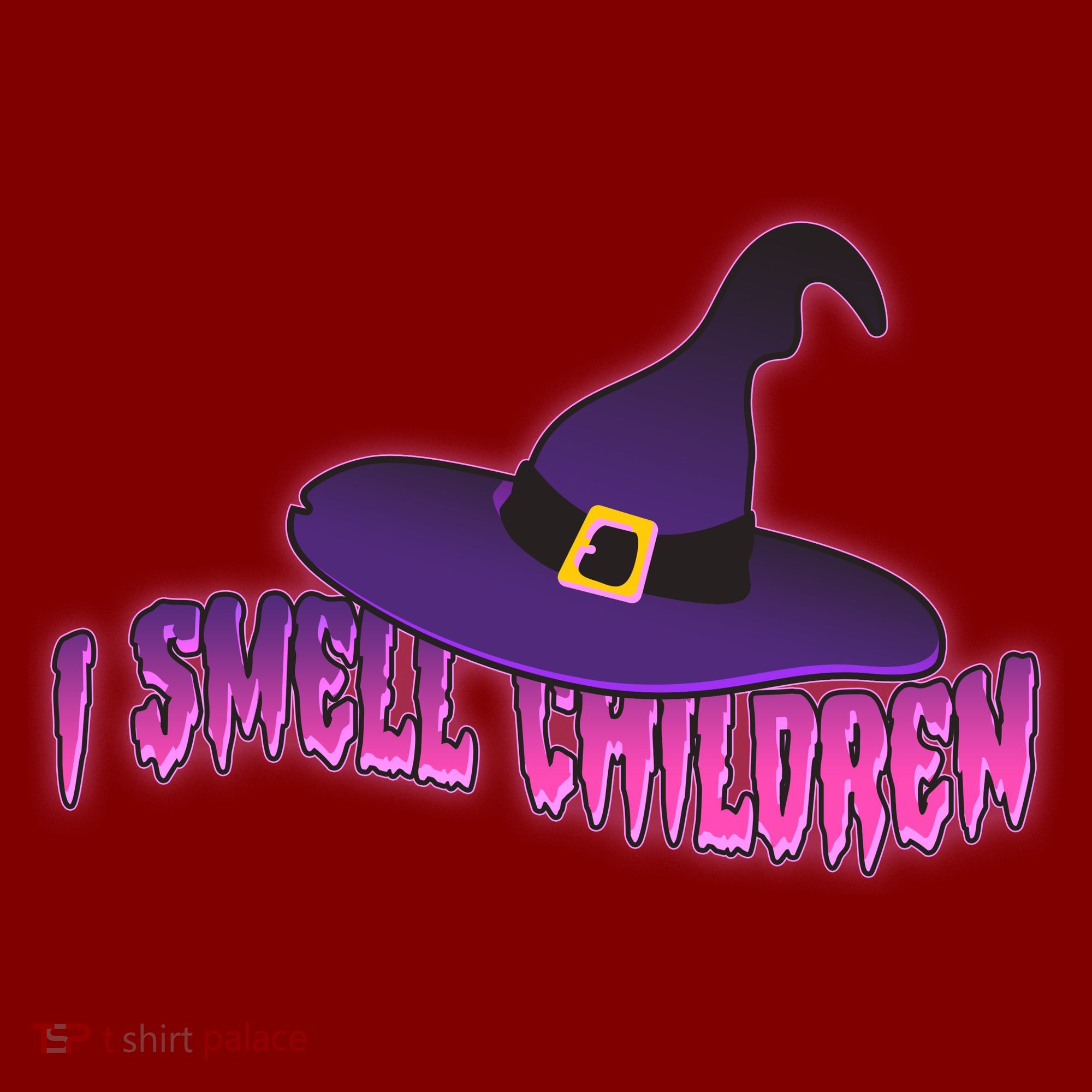 Funny Halloween I Smell Children Witches Hat