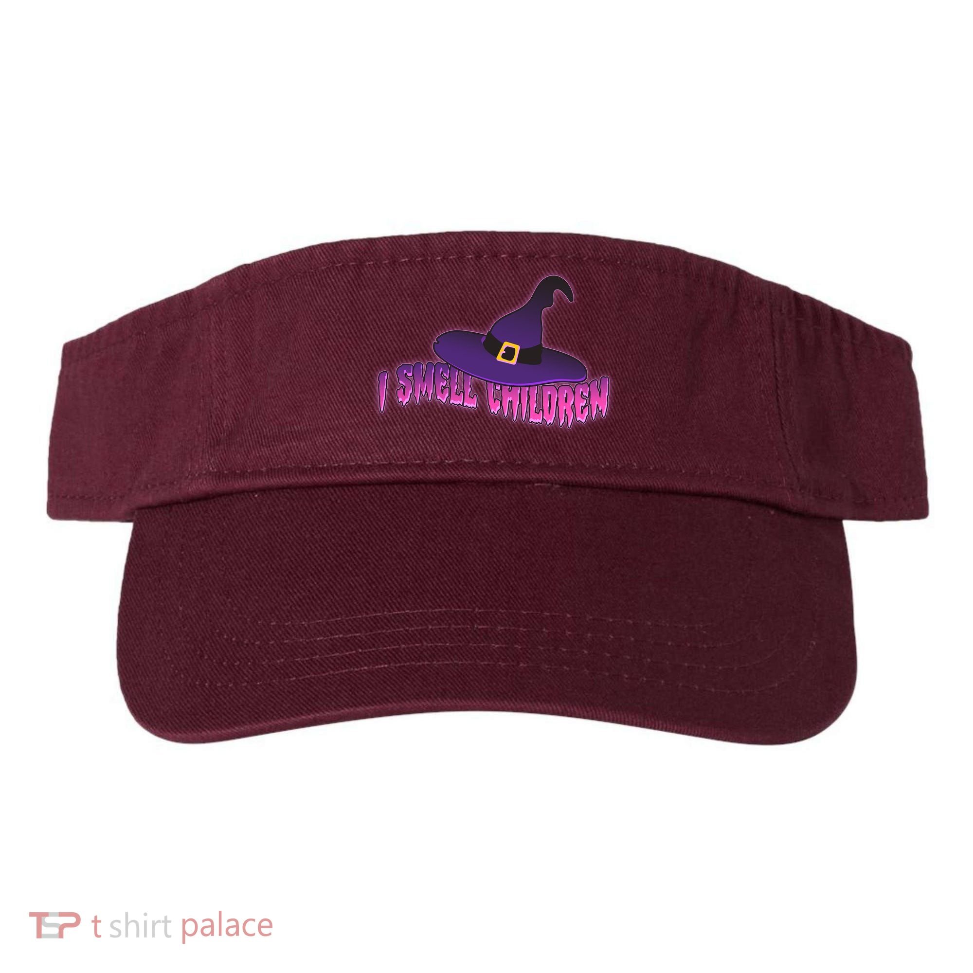 Funny Halloween I Smell Children Witches Visor
