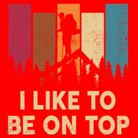 Funny Hikingshirt I Like Be On Top Mountain Hiker Kids Hoodie thumb 5