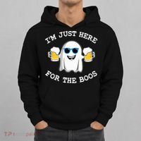 Funny Halloween Im Just Here For The Boos Costume Gift Hoodie thumb 0
