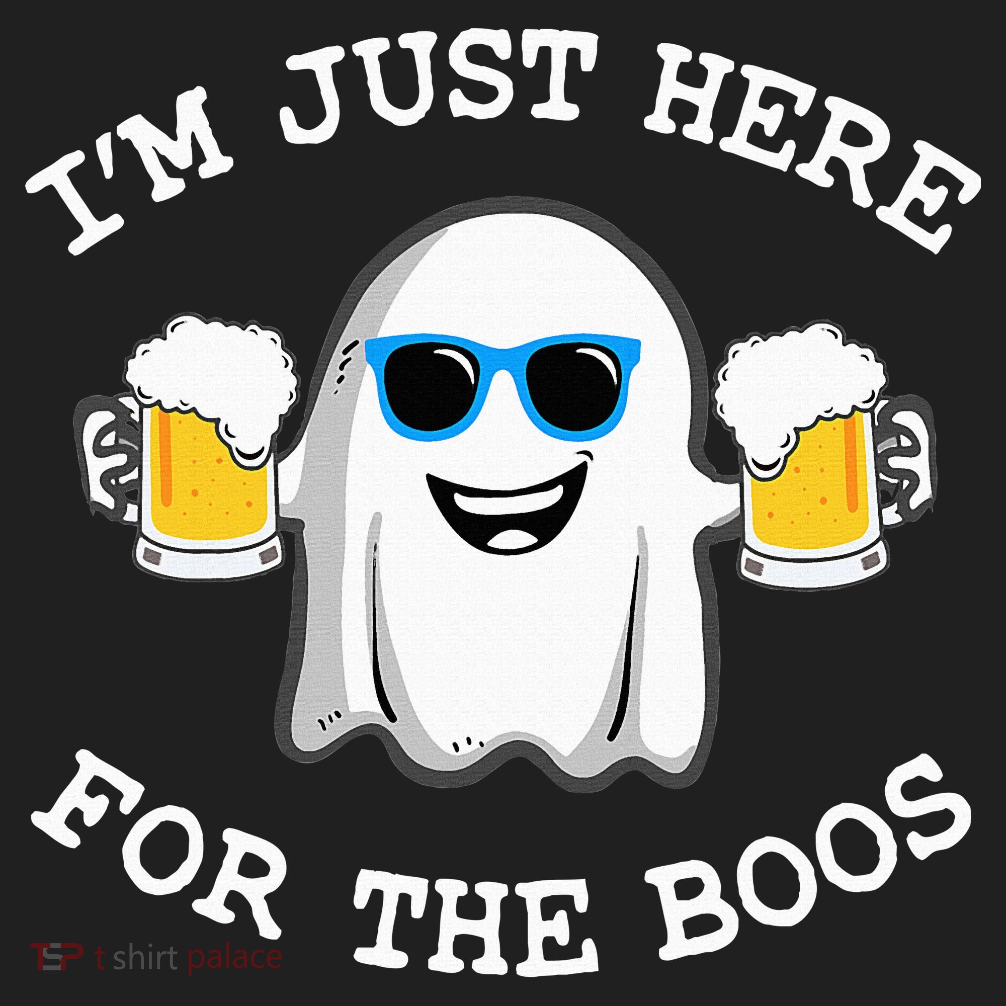 Funny Halloween Im Just Here For The Boos Costume Gift Beanie