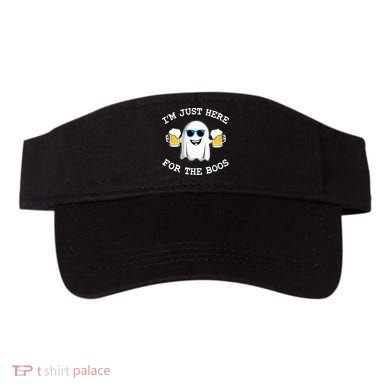 Funny Halloween Im Just Here For The Boos Costume Gift Visor