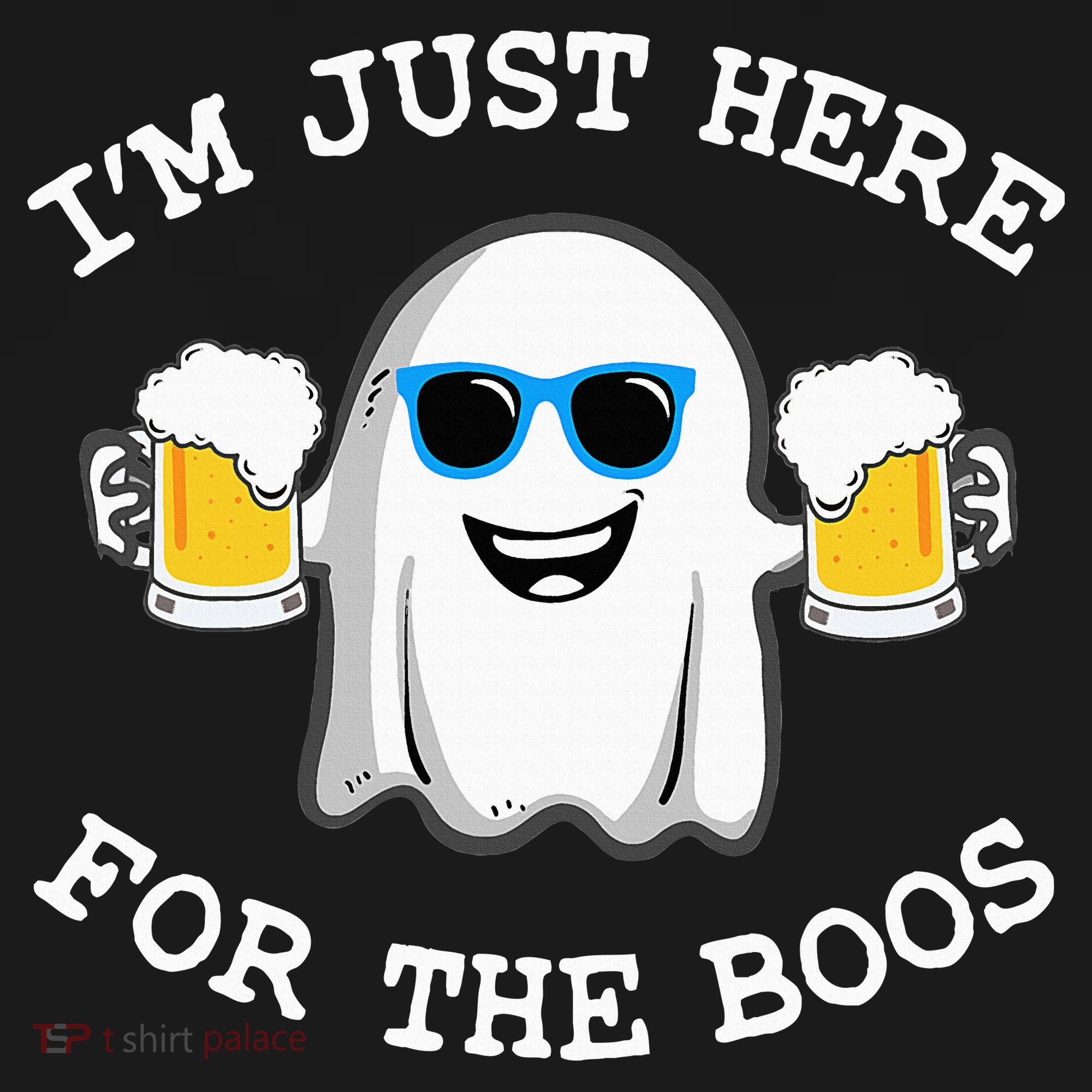 Funny Halloween Im Just Here For The Boos Costume Gift Visor