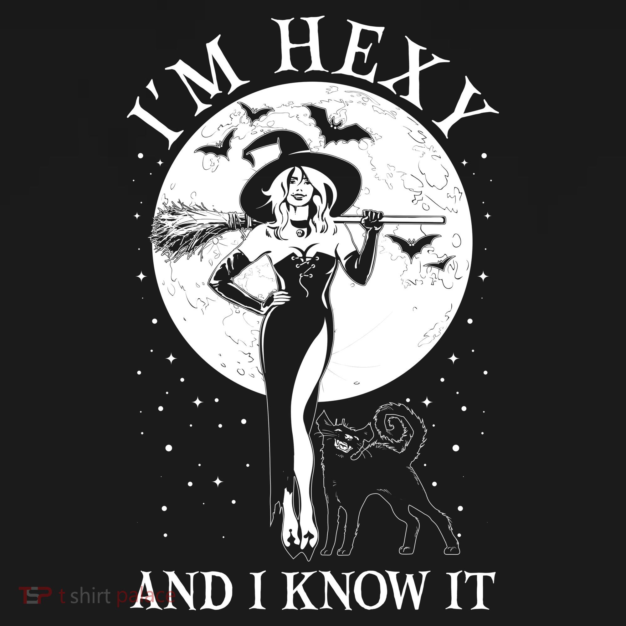 Funny Halloween I'm Hexy And I Know It Sexy Witch Hoodie