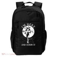 Funny Halloween I'm Hexy And I Know It Sexy Witch Backpack thumb 0