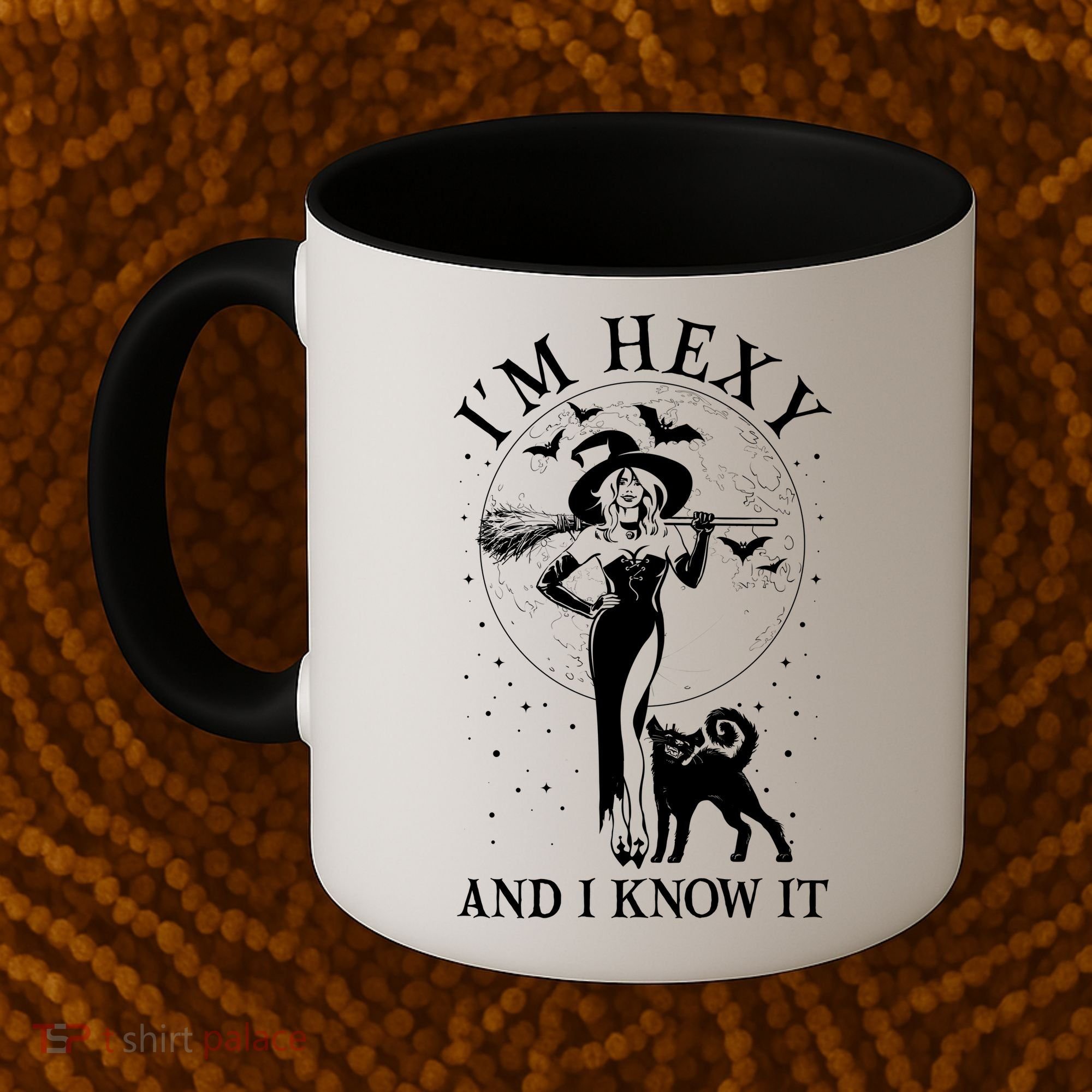 Funny Halloween I'm Hexy And I Know It Sexy Witch Coffee Mug