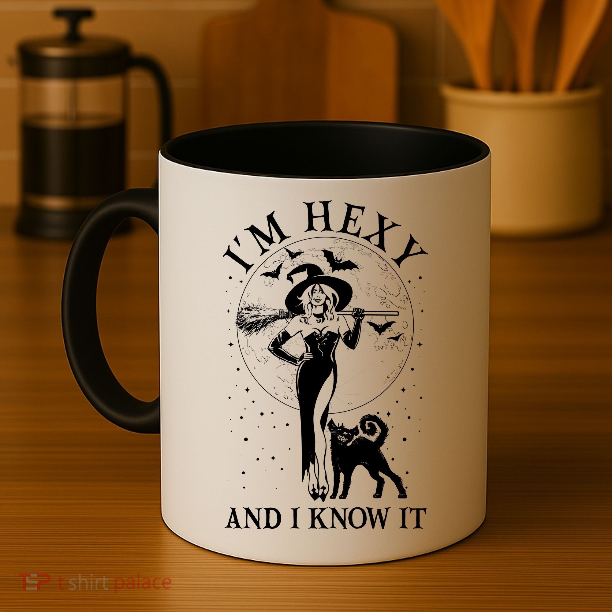 Funny Halloween I'm Hexy And I Know It Sexy Witch Coffee Mug
