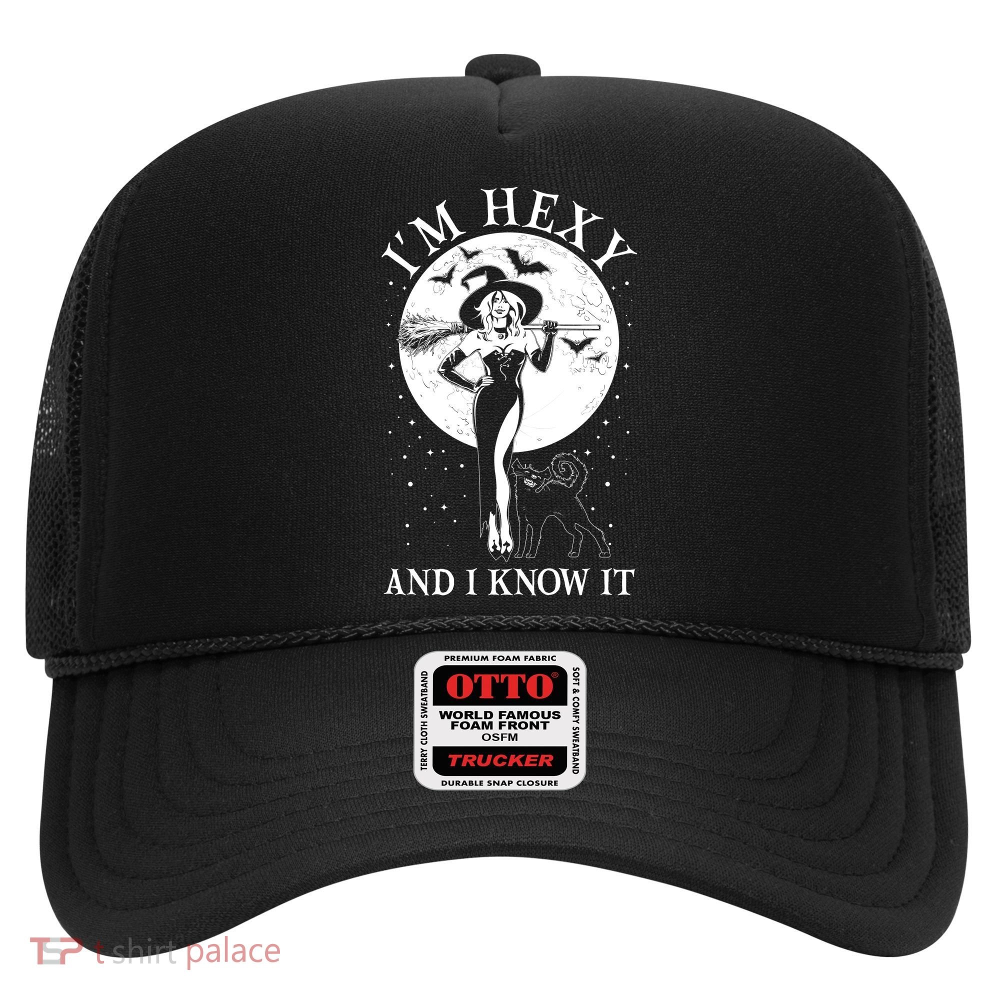 Funny Halloween I'm Hexy And I Know It Sexy Witch Hat