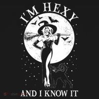 Funny Halloween I'm Hexy And I Know It Sexy Witch Toddler Hoodie thumb 2