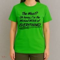 Funny Halloween I'm The Wicked Witch Of Everything T-Shirt thumb 4