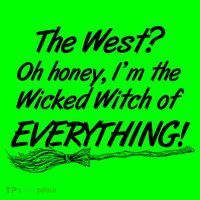 Funny Halloween I'm The Wicked Witch Of Everything Coaster thumb 2