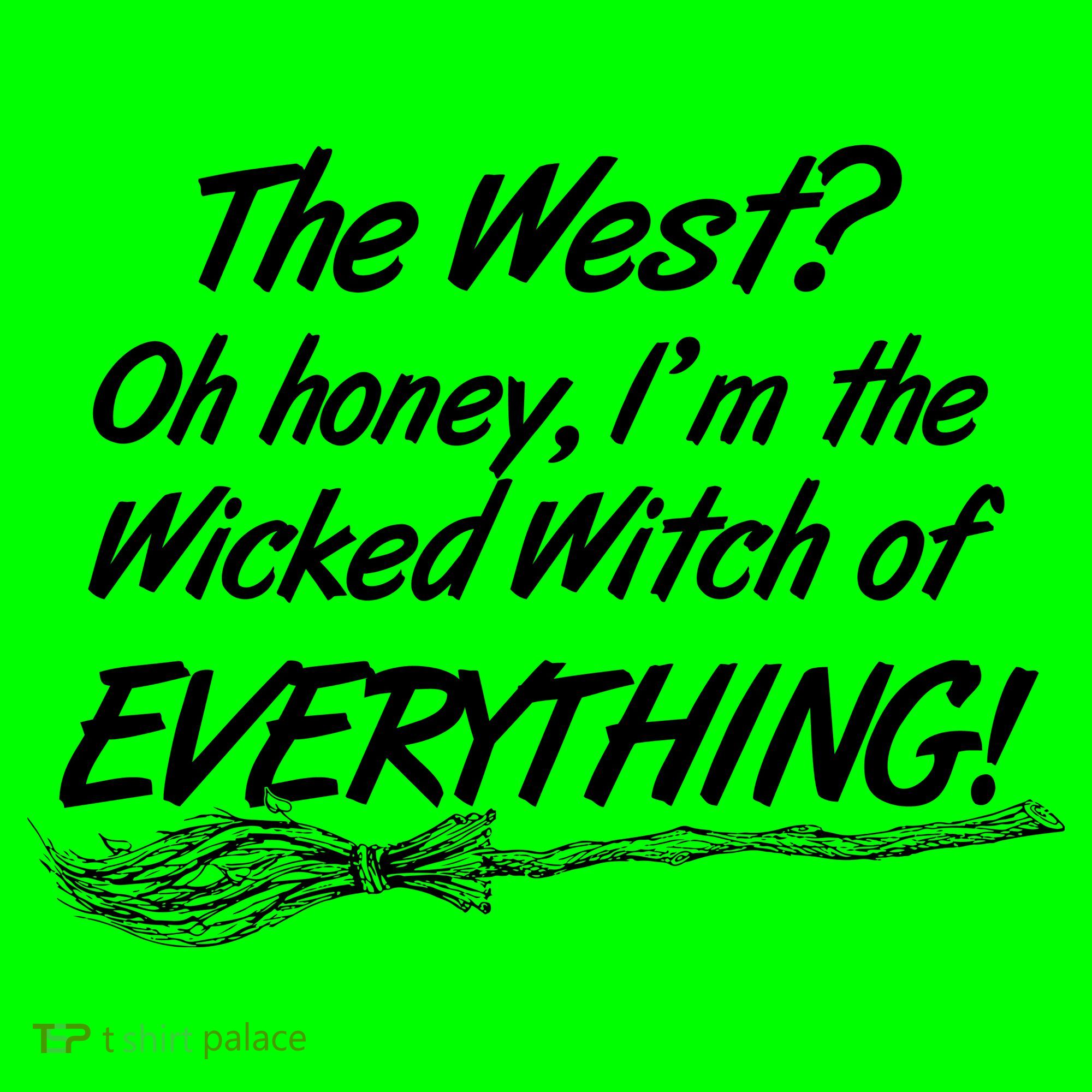 Funny Halloween I'm The Wicked Witch Of Everything Coaster