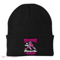 Field Hockey Is My Favorite Season Field Hockey Lover Funny Gift Beanie thumb 0