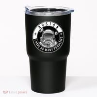 Funny Huston I Have So Many Problems Astronaut Emblem Tumbler thumb 0