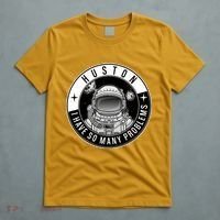 Funny Huston I Have So Many Problems Astronaut Emblem T-Shirt thumb 5
