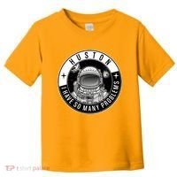 Funny Huston I Have So Many Problems Astronaut Emblem Toddler T-Shirt thumb 0