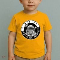 Funny Huston I Have So Many Problems Astronaut Emblem Toddler T-Shirt thumb 2