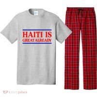 Funny Haiti Is Great Already Pajama Set thumb 0