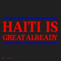 Funny Haiti Is Great Already Beanie thumb 2