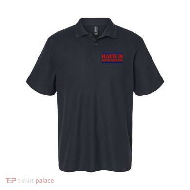Funny Haiti Is Great Already Polo