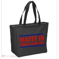 Funny Haiti Is Great Already Tote Bag thumb 2