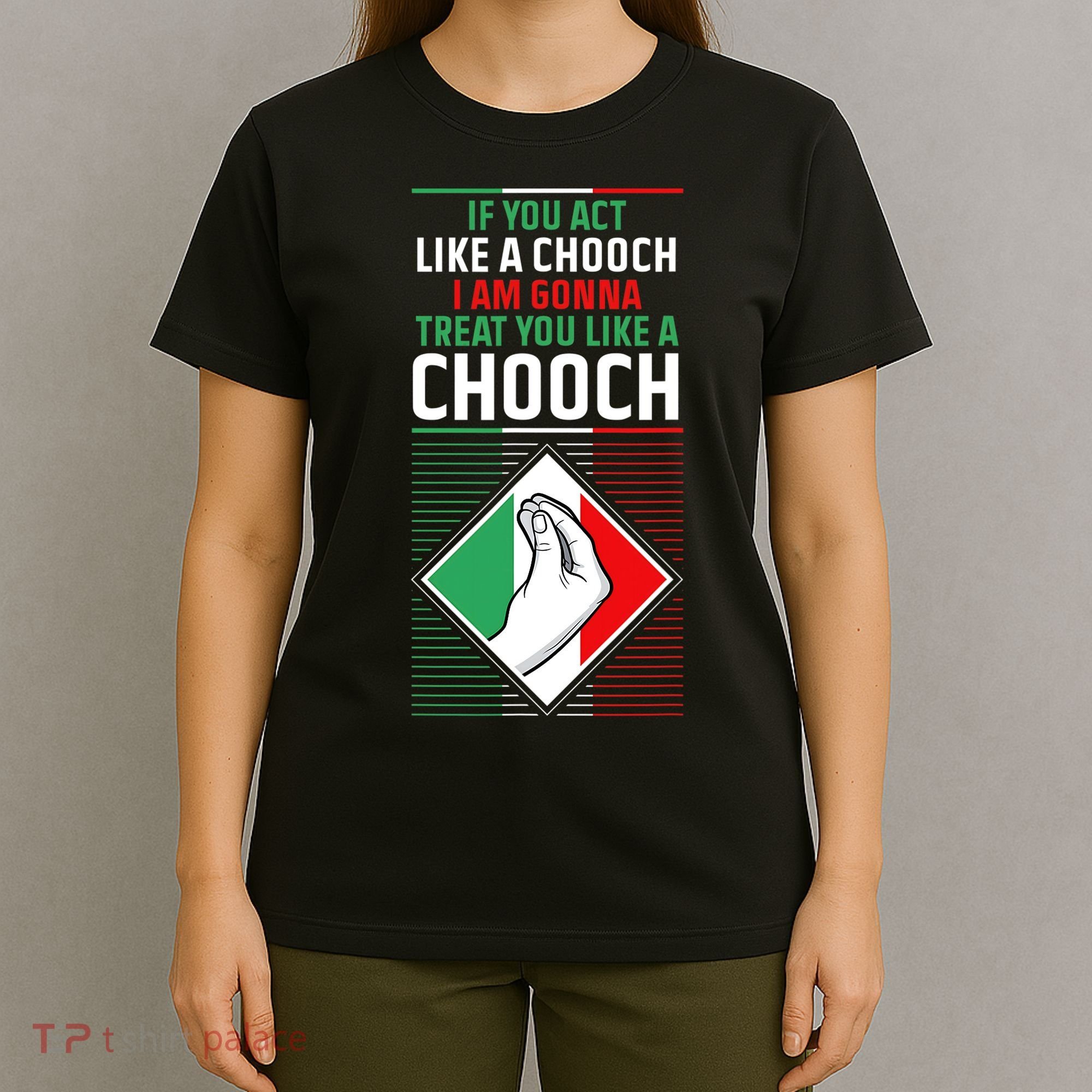 Funny Humor Italian Quote Slang Fun Italy Sayings Jokes Puns T-Shirt