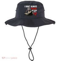Funny Halloween I Don't Always Ch Ch Ch But When I Do I Ah Ah Ah Bucket Hat thumb 0