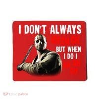 Funny Halloween I Don't Always Ch Ch Ch But When I Do I Ah Ah Ah Mousepad thumb 0