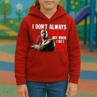 Funny Halloween I Don't Always Ch Ch Ch But When I Do I Ah Ah Ah Kids Hoodie thumb 3