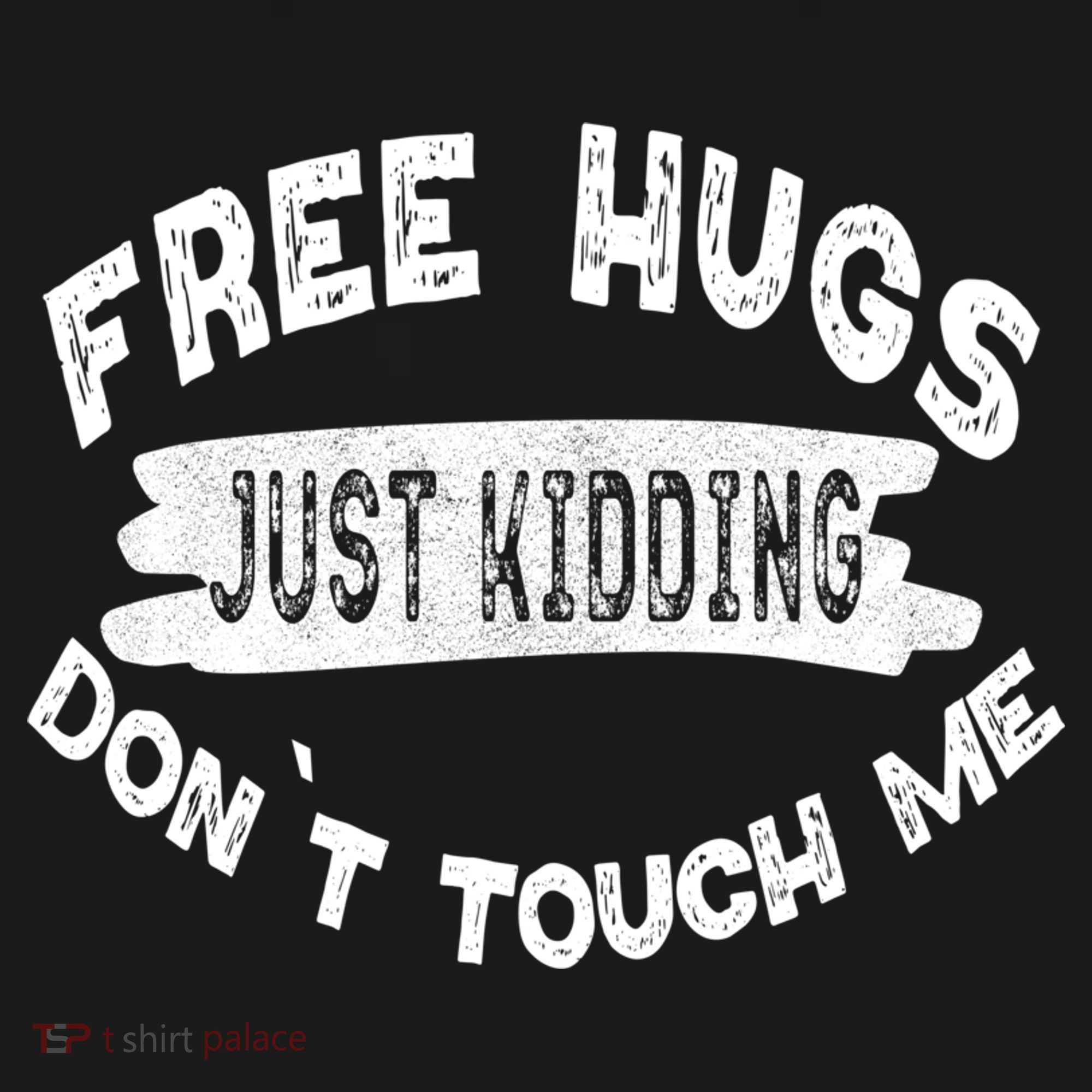 Free Hugs Justding Dont Touch Mes Sarcastic Funny Flexfit Unipanel Trucker Cap