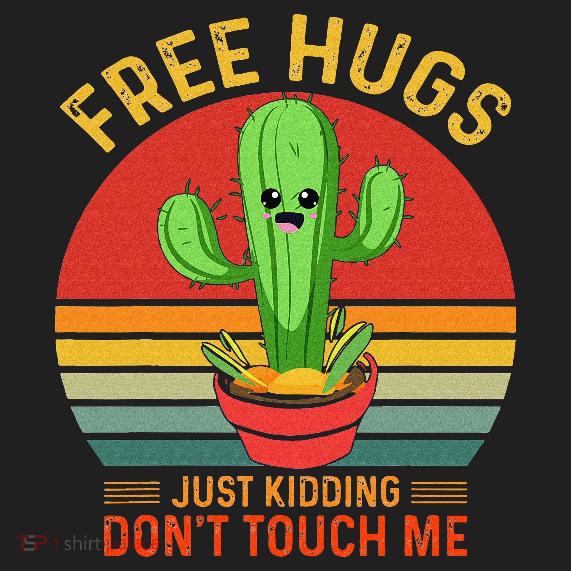 Free Hugs Just Kidding Dont Touch Me Humor Beanie