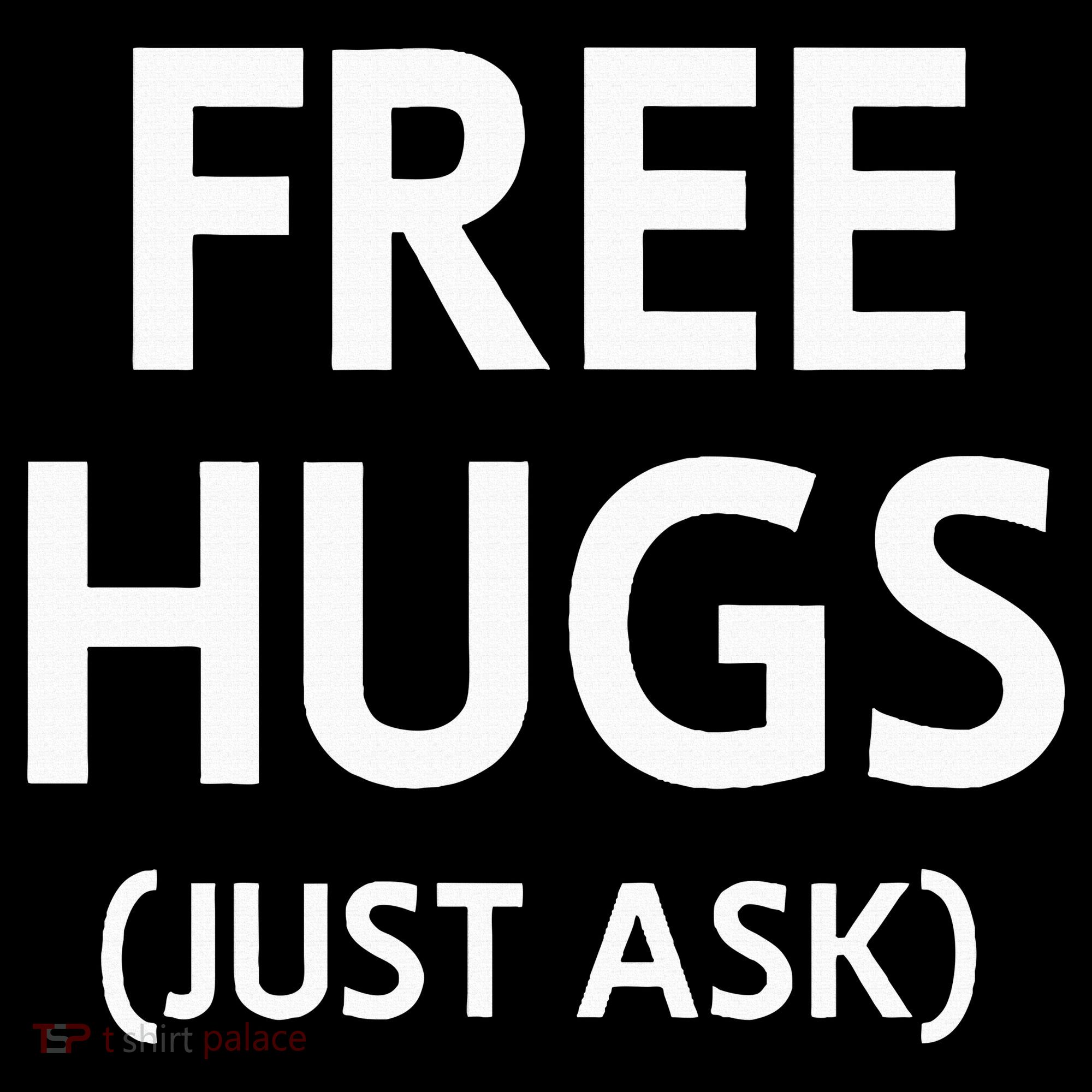 Free Hugs Just Ask Joke Mousepad