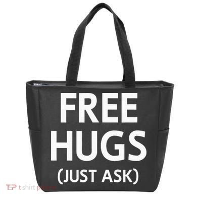 Free Hugs Just Ask Joke Tote Bag