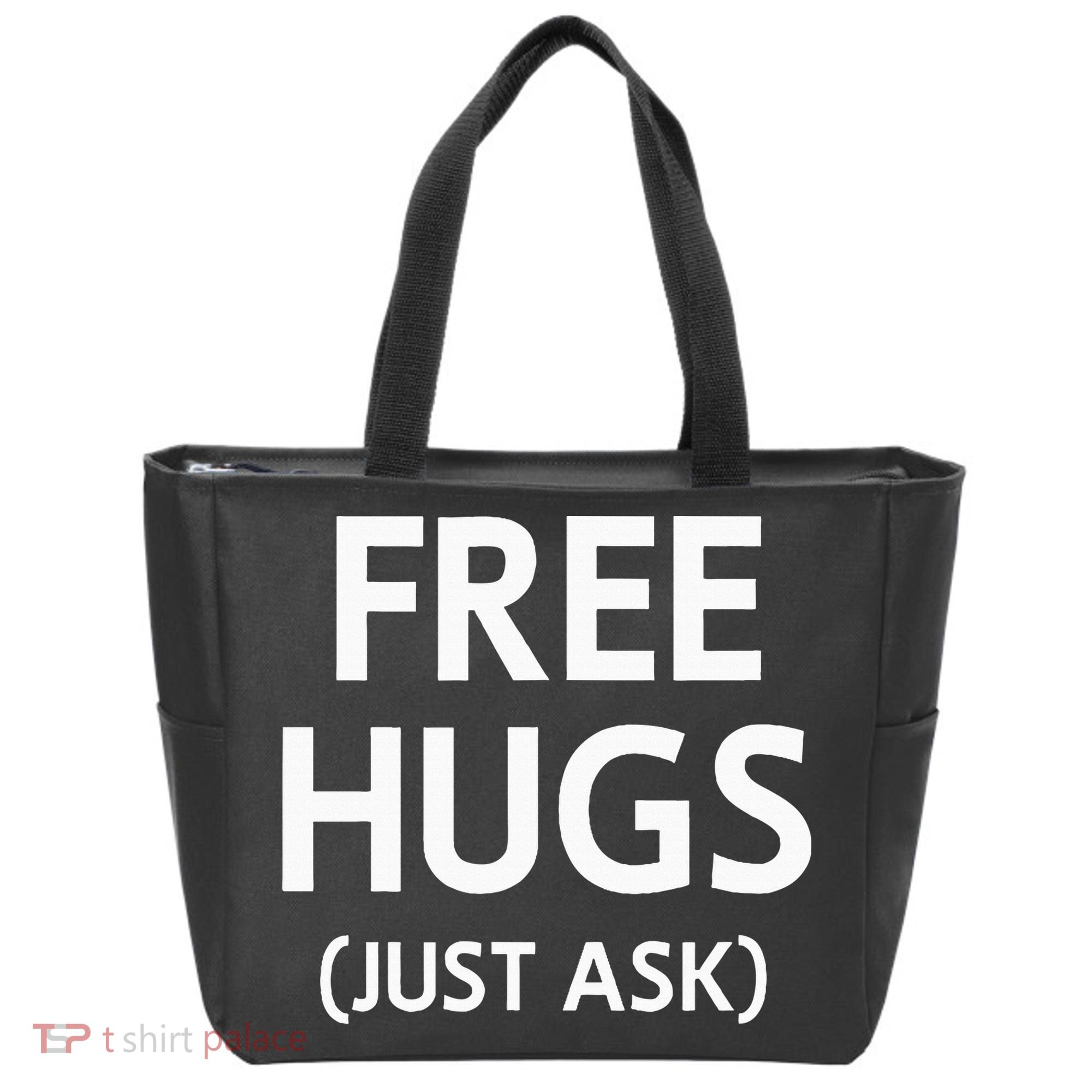 Free Hugs Just Ask Joke Tote Bag